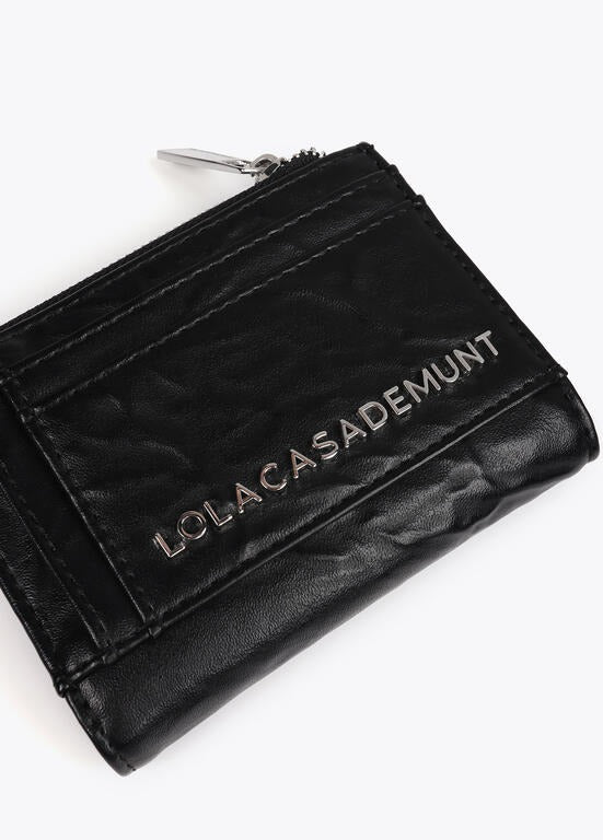 PORTA-MOEDAS LOLA CASADMNT PELE ENRUGADA COM TACHAS - Carla Valente