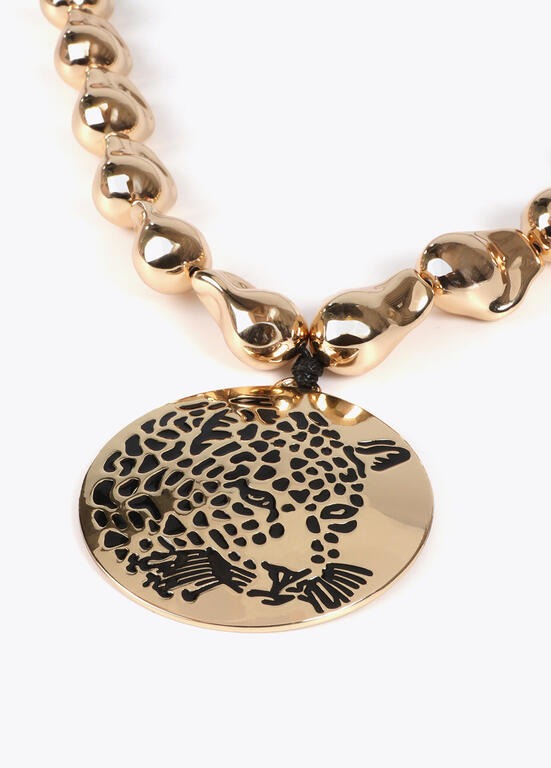 COLAR LOLA CASADMNT MEDALHÃO CARA TIGRE - Carla Valente