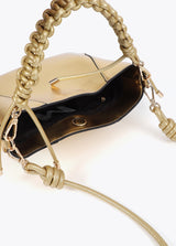 BOLSA MAITE COM ALÇA TRANÇADA ECO PELE - Carla Valente