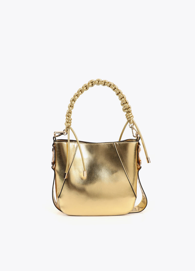 BOLSA MAITE COM ALÇA TRANÇADA ECO PELE - Carla Valente