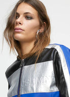JAQUETA LOLA CASDMNT BIKER C/EFEITO COURO - Carla Valente
