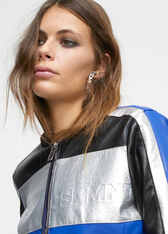 JAQUETA LOLA CASDMNT BIKER C/EFEITO COURO - Carla Valente