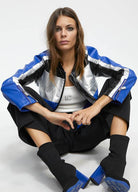 JAQUETA LOLA CASDMNT BIKER C/EFEITO COURO - Carla Valente