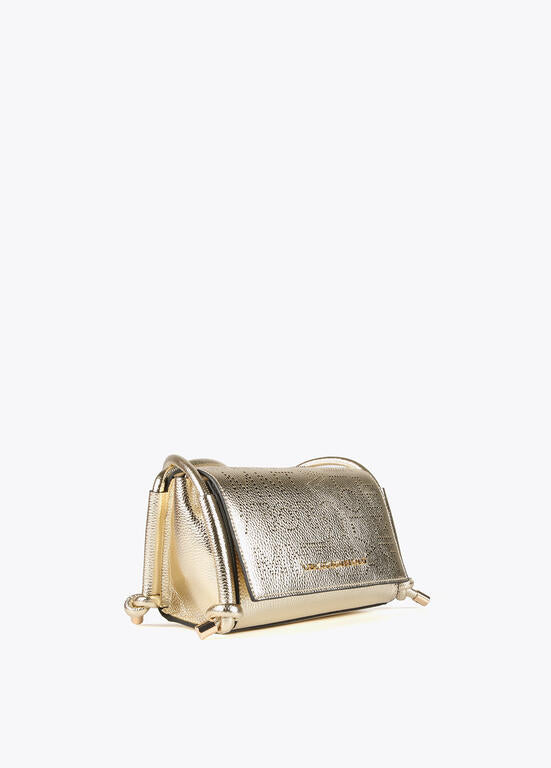 CARTEIRA LOLA CASADMNT CROSSBODY MÉTALICA