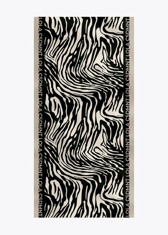 CACHECOL LOLA CASADMNT ZEBRA LOGO LATERAL