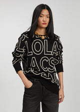 JERSEY LOLA CASDMNT LOGOTIPADO OVERSIZED