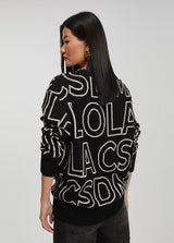 JERSEY LOLA CASDMNT LOGOTIPADO OVERSIZED