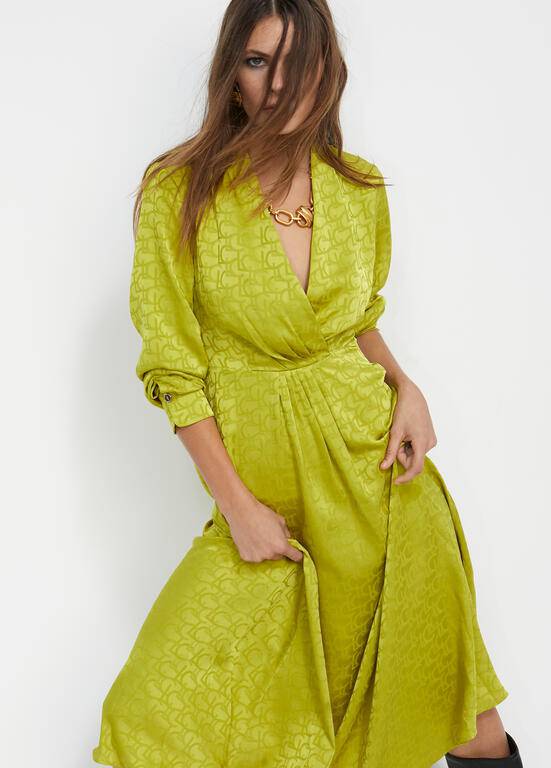 VESTIDO LOLA CASADMNT LONGO JACQUARD ESE - Carla Valente