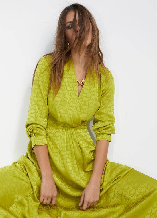 VESTIDO LOLA CASADMNT LONGO JACQUARD ESE - Carla Valente