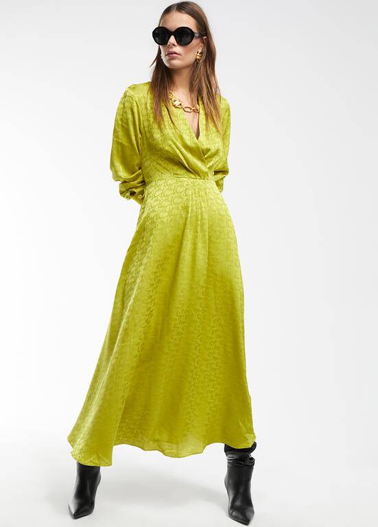 VESTIDO LOLA CASADMNT LONGO JACQUARD ESE - Carla Valente