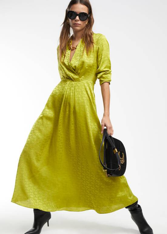 VESTIDO LOLA CASADMNT LONGO JACQUARD ESE - Carla Valente