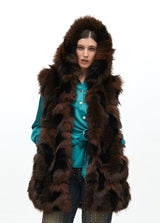 COLETE LOLA CASADMNT PELO FAKE FUR LONGO FORRO ANML PRINT - Carla Valente