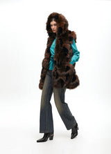 COLETE LOLA CASADMNT PELO FAKE FUR LONGO FORRO ANML PRINT - Carla Valente