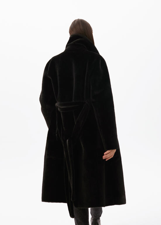 CASACO LOLA CASDMNT COMPRIDO COM GOLA DE PELO - Carla Valente