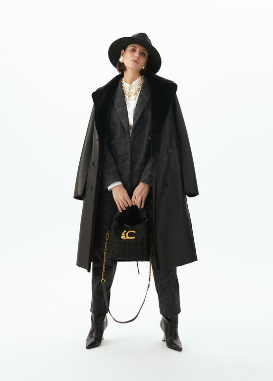 CASACO LOLA CASDMNT COMPRIDO COM GOLA DE PELO - Carla Valente