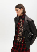 BLAZER LOLA CASADMNT DE COURO STRAIGHT - Carla Valente