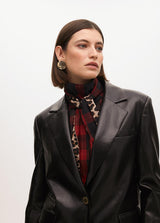 BLAZER LOLA CASADMNT DE COURO STRAIGHT - Carla Valente