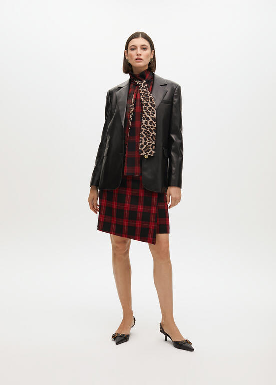 BLAZER LOLA CASADMNT DE COURO STRAIGHT - Carla Valente