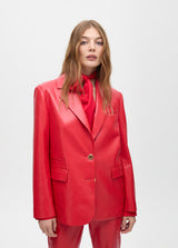 BLAZER LOLA CASADMNT DE COURO STRAIGHT - Carla Valente