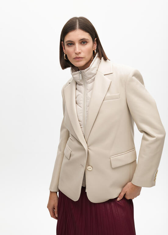 BLAZER LOLA CASADMNT DE COURO STRAIGHT - Carla Valente