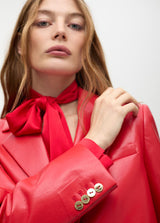 BLAZER LOLA CASADMNT DE COURO STRAIGHT - Carla Valente