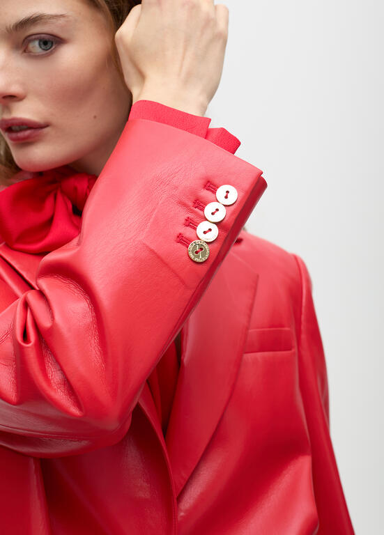 BLAZER LOLA CASADMNT DE COURO STRAIGHT - Carla Valente