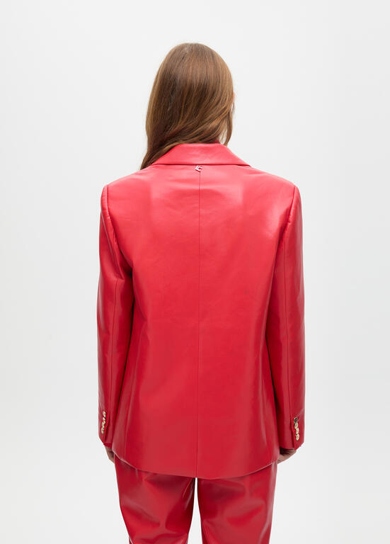 BLAZER LOLA CASADMNT DE COURO STRAIGHT - Carla Valente