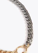 COLAR LOLA CASADMNT COMBINADA C/MEDALHÃO JOIA TIGRE - Carla Valente