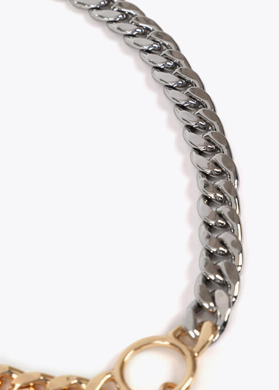 COLAR LOLA CASADMNT COMBINADA C/MEDALHÃO JOIA TIGRE - Carla Valente