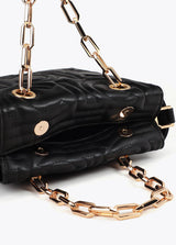 MINI SHOPPER BAG LOLA CASADMNT ACOLCHOADA LOGOTIPADA - Carla Valente