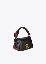 BOLSA LOLA CASADMNT CROSSBODY COM ABA E NÓ NA ALÇA LEOPARDO - Carla Valente