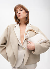 CARTEIRA LOLA CASADMINT TIRACOLO PEGA METALICA - Carla Valente