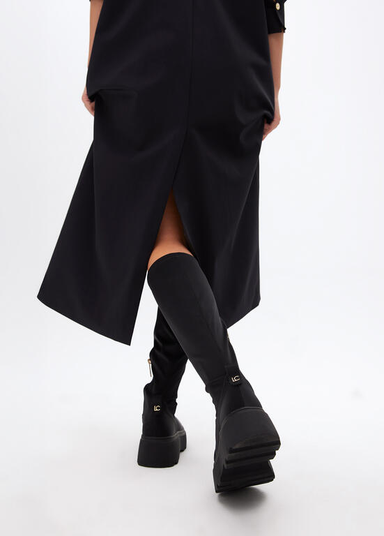 BOTA LOLA CASADMNT CANO ALTO TIPO MEIA - Carla Valente