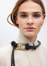 CINTO LOLA CASADMNT DE TIRAS ECO PELE LOGO OVAL - Carla Valente