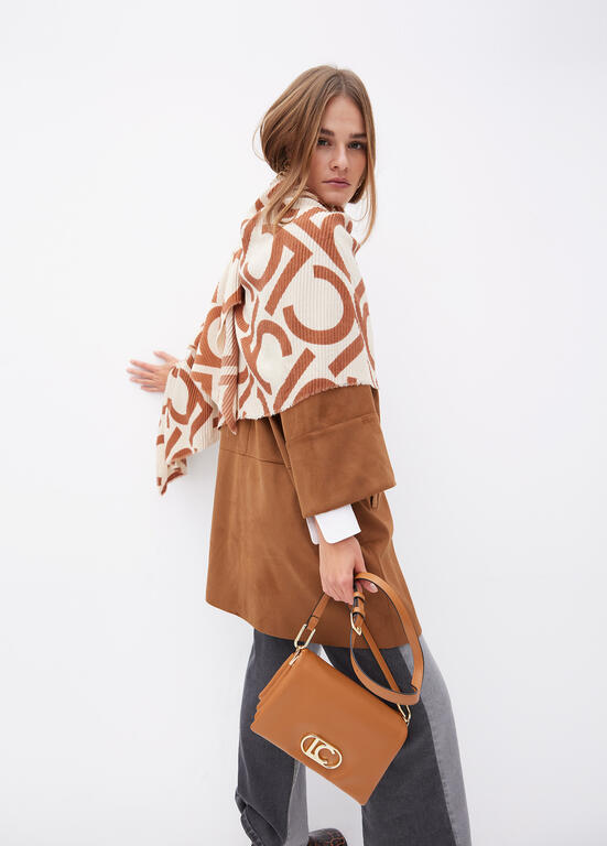 LENÇO LOLA CASADMNT PLISSADO DE DOIS TONS - Carla Valente