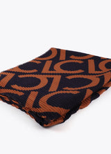 LENÇO LOLA CASADMNT PLISSADO DE DOIS TONS - Carla Valente