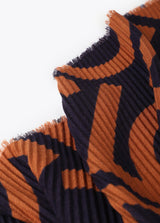 LENÇO LOLA CASADMNT PLISSADO DE DOIS TONS - Carla Valente