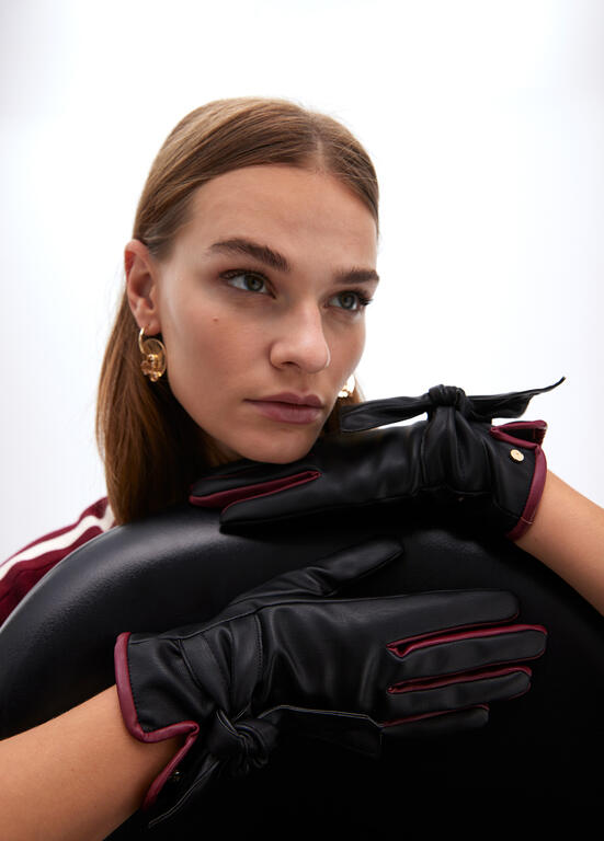 LUVAS LOLA CASADMNT ECO PELE COM LAÇO - Carla Valente