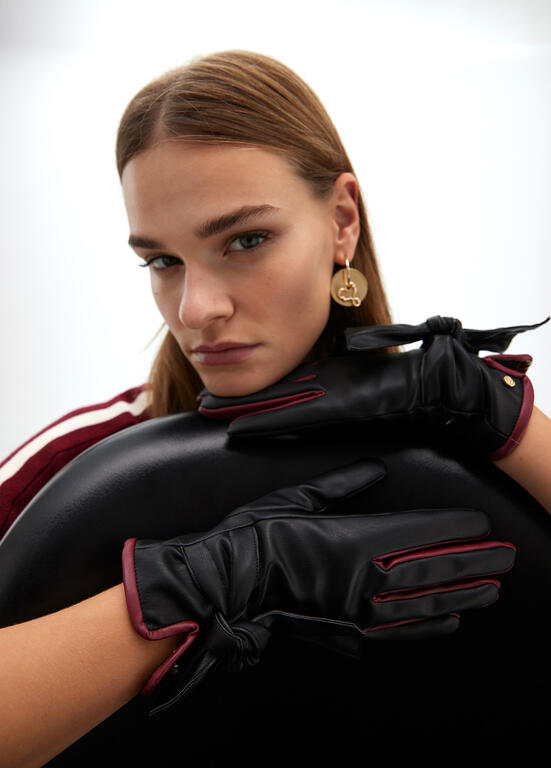 LUVAS LOLA CASADMNT ECO PELE COM LAÇO - Carla Valente