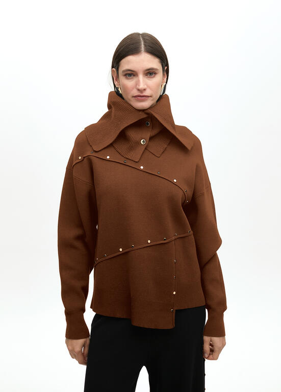 CAMISOLA LOLA CASADMNT DESESTRUTURADA COM DETALHE DE TACHAS - Carla Valente