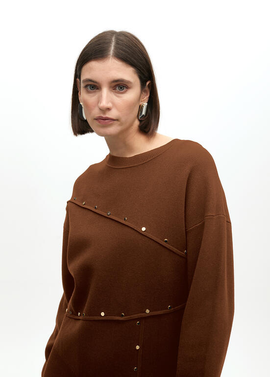 CAMISOLA LOLA CASADMNT DESESTRUTURADA COM DETALHE DE TACHAS - Carla Valente