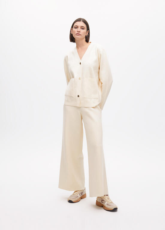 CARDIGAN LOLA CASADMNT DE MALHA LANTEJOS - Carla Valente