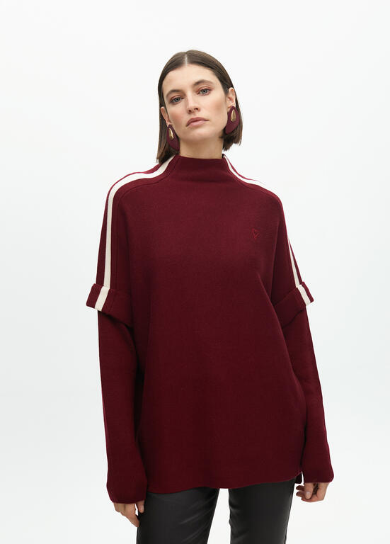 SWEATER LOLA CASADMNT MANGA COM CONTRASTE - Carla Valente
