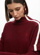SWEATER LOLA CASADMNT MANGA COM CONTRASTE - Carla Valente