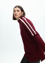 SWEATER LOLA CASADMNT MANGA COM CONTRASTE - Carla Valente