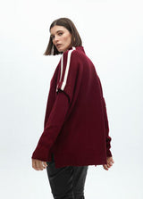 SWEATER LOLA CASADMNT MANGA COM CONTRASTE - Carla Valente