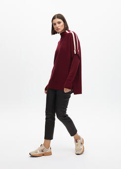 SWEATER LOLA CASADMNT MANGA COM CONTRASTE - Carla Valente