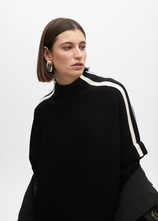 SWEATER LOLA CASADMNT MANGA COM CONTRASTE - Carla Valente