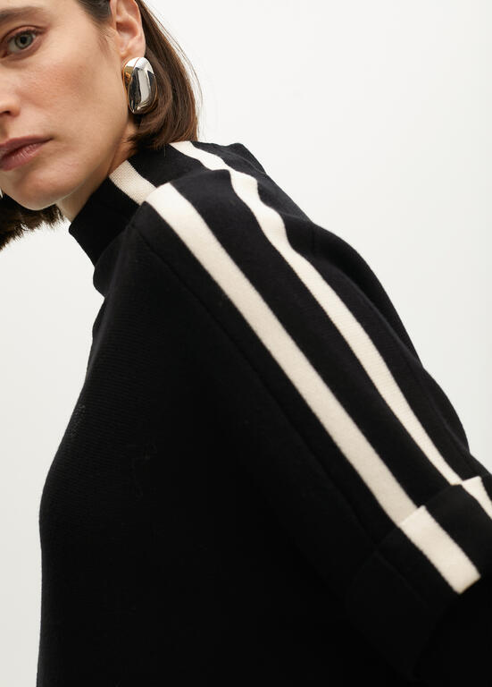 SWEATER LOLA CASADMNT MANGA COM CONTRASTE - Carla Valente