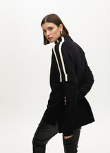 SWEATER LOLA CASADMNT MANGA COM CONTRASTE - Carla Valente